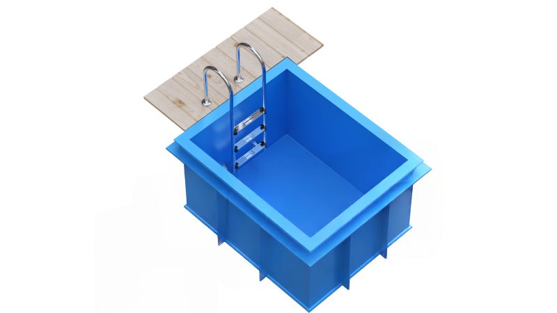 Obdélníková káď