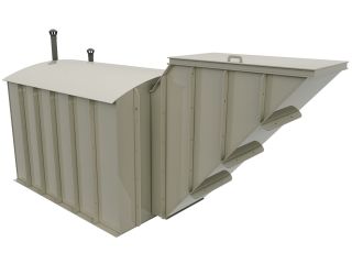 Plastový sklep COMFORT s bočním vstupem - vodorovným -  4.6 x 2.5 m