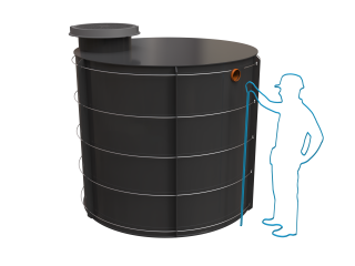 Jímky k obetonování Český Standard Objem: 5m³