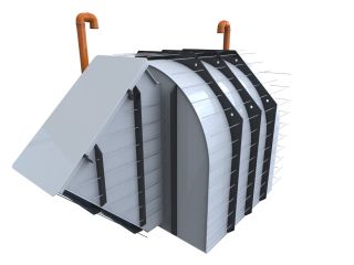 Sklep a úkryt Quick 1 Délka: 2000 mm, Typ uložení: K obetonování