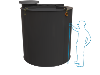 Samonosné septiky Český Standard Objem: 6m³