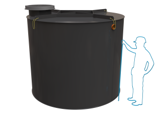 Samonosné septiky Český Standard Objem: 9m³