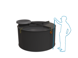 Samonosné septiky Český Standard Objem: 3m³