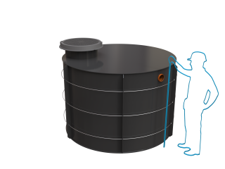 Jímky k obetonování Český Standard Objem: 4m³