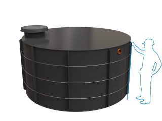 Jímky k obetonování Český Standard Objem: 10m³