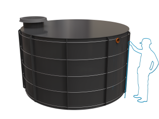 Jímky k obetonování Český Standard Objem: 12m³