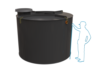 Samonosné septiky Český Standard Objem: 8m³