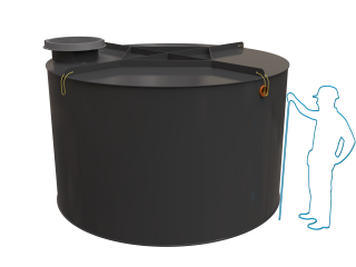 Samonosné septiky Český Standard Objem: 12m³