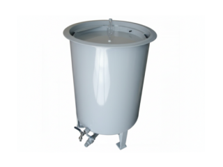 Nádoba na víno s plovoucím víkem 120 litrů (D0,5 × V0,75 m)