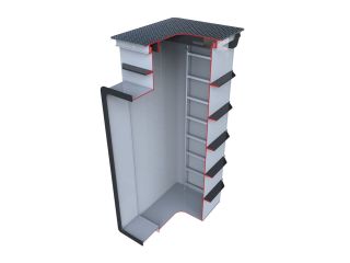 Evakuační šachta pro Úkryt Quick