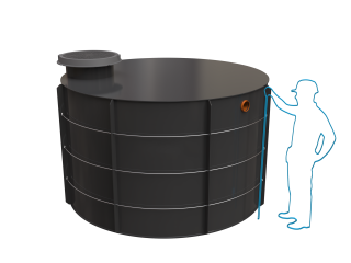 Nádrže k obetonování Český Standard Objem: 7m³